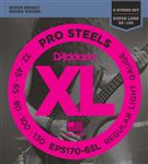 D'Addario EPS170-6SL ProSteel 6 String Bass Guitar Strings Front View